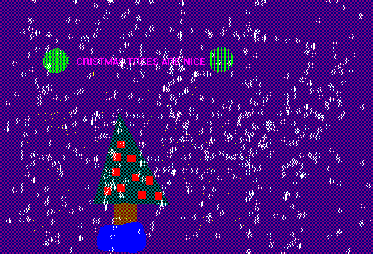 Christmas-trees are nice