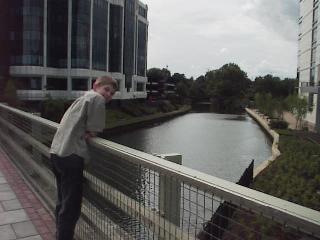 not far from the canal
